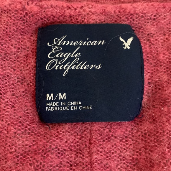 American Eagle Pink Sweater. Size M. - Picture 3 of 15